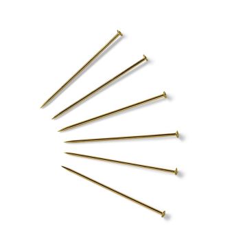 PRYM Stecknadeln aus Messing 103, silberfarben, 0,65 x 26 mm, 011193