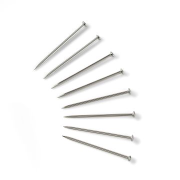 Prym Stecknadeln aus Eisen 0,75 x 32 mm, silberfarben 021300