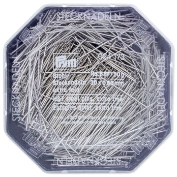 PRYM Stecknadeln Stahl 0,60 x 30 mm silberfarben 024173