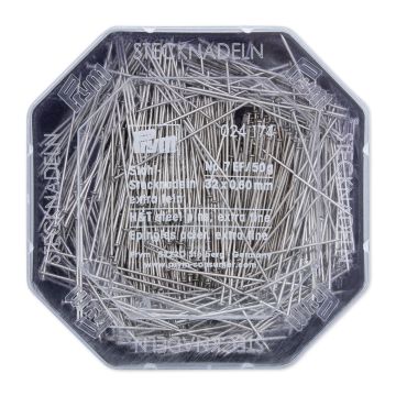 Prym Stecknadeln aus Stahl 0,60 x 32 mm silberfarben 024174