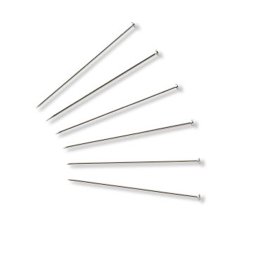 PRYM Stecknadeln aus Stahl 0,60 x 30 mm silberfarben 024480