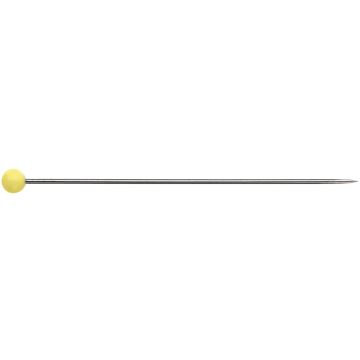 PRYM Glasstecknadeln Stahl 0,60 x 45 mm silberfarben, gelb 029160