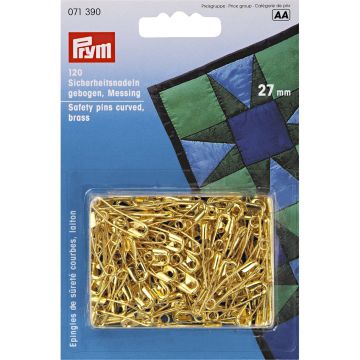 PRYM Stecknadeln gebogen MS 27 mm goldfarben 071390