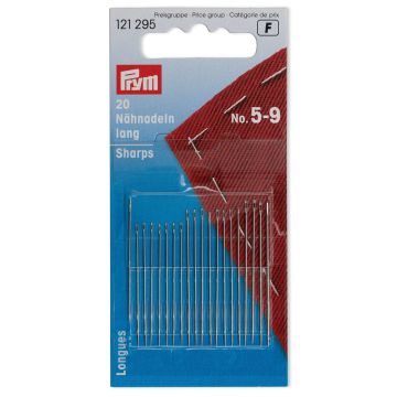 PRYM Nähnadeln lang aus Stahl Nr. 5-9 Sortiment 121295