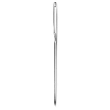 PRYM Sticknadeln mit Spitze Gr. 14 1,90 x 60 mm silberfarben 124129