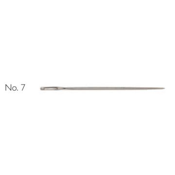 Prym Stopfnadeln kurz aus Stahl Nr. 7 mit silberfarbenem Öhr 0,70 x 48 mm, 25 Stück
