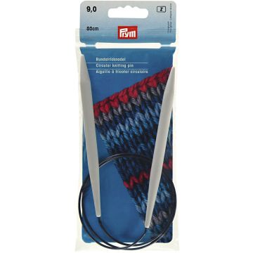 PRYM Rundstricknadel KST 9,00/80 grau 211180