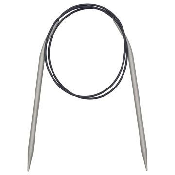 Rundstricknadeln ALU 80 cm 5,00 mm grau