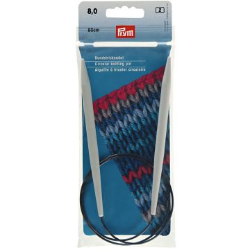 PRYM Rundstricknadel KST 8,00/80 grau 211352