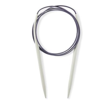 Rundstricknadeln ALU 100 cm 5,50 mm grau