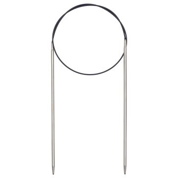 Rundstricknadeln MS 60 cm 3,00 mm silberfarbig
