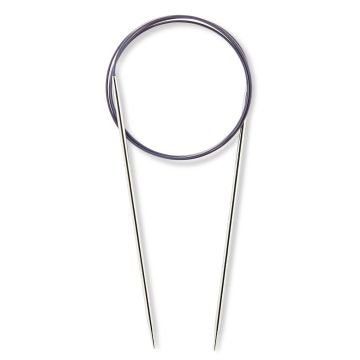 Rundstricknadeln MS 100 cm 3,00 mm silberfarbig