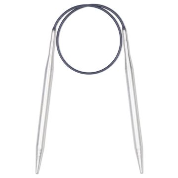 Rundstricknadeln MS 40 cm 5,50 mm silberfarbig