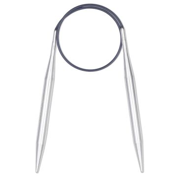 Rundstricknadeln MS 40 cm 7,00 mm silberfarbig