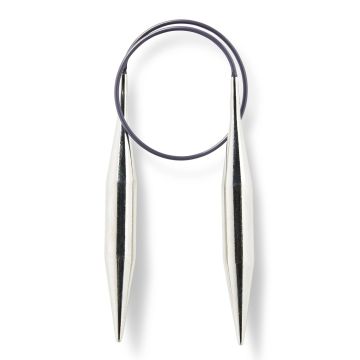 Rundstricknadeln MS 40 cm 12,00 mm silberfarbig