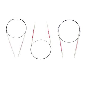 PRYM Ergonomisches Rundstricknadeln-Set 3,0-4,0/80 215000