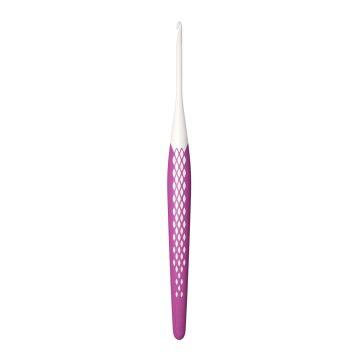 PRYM Wollhäkelnadel Ergonomisch 3,0/16 fuchsia 218483