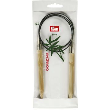 Rundstricknadeln BAMBOO 80 cm 10,0 mm