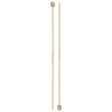 PRYM Stricknadeln mit Knopf Bambus 4,5/33 2St. 222116