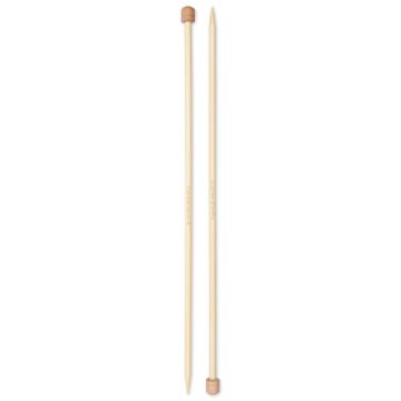 PRYM Stricknadeln mit Knopf Bambus 6,0/33 2 St. 222119