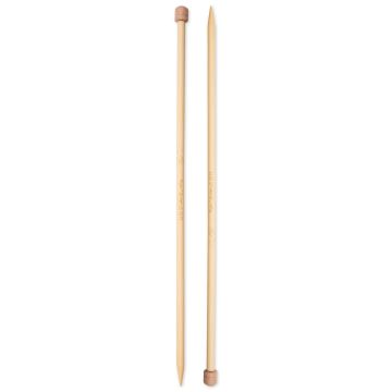 PRYM Stricknadeln mit Knopf Bambus 7,0/33 2 St. 222121