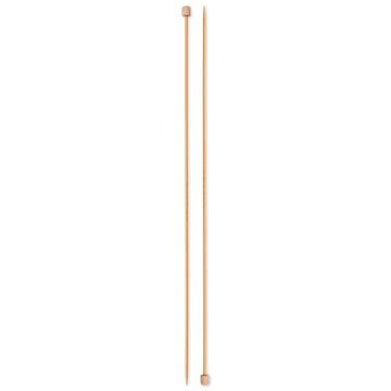 PRYM Stricknadeln mit Knopf Bambus 2,50/33 2 St. 222123