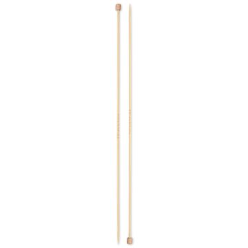 PRYM Stricknadeln mit Knopf Bambus 2,75/33 2 St. 222124