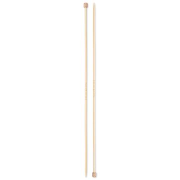 PRYM Stricknadeln mit Knopf Bambus 3,75/33 2 St. 222126