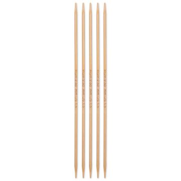 PRYM Stricknadeln Bambus 2,5/15 5 Stück 222201
