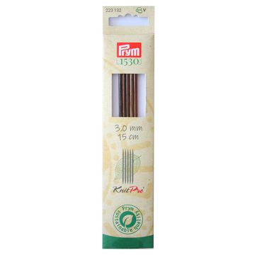 PRYM Stricknadeln NATURAL 3,0/15 223132