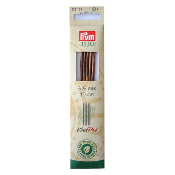 PRYM Nadelspiel NATURAL 3,5/15 223133