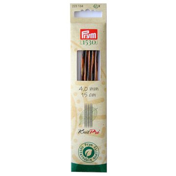 PRYM Stricknadeln NATURAL 4,0/15 223134