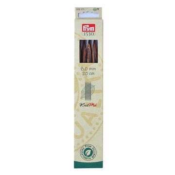 PRYM Stricknadeln NATURAL 8,0/20 223171