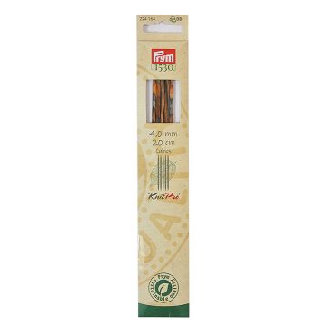 PRYM Stricknadeln 4,00/20 CUB.NAT. 224164