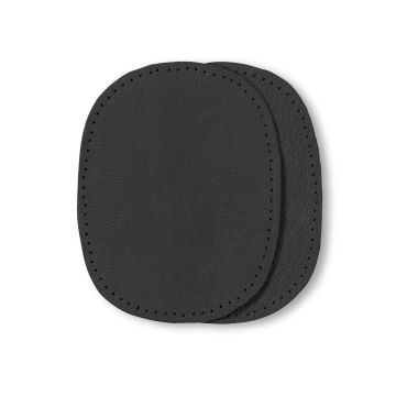 Patches Nappaleder (zum Aufn.) 10x14 cm dunkelgrau
