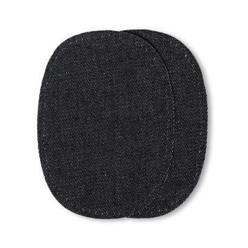 PRYM Jeans-Patches zum Aufbügeln 10 x 14 cm Schwarz 929302