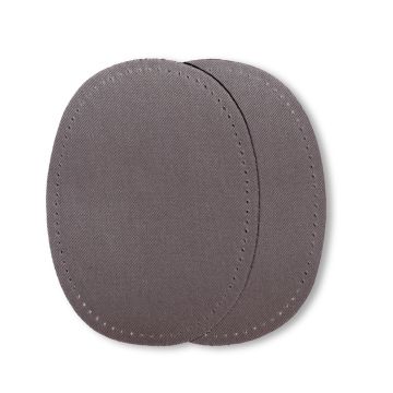 PRYM Bügelflicken CO 10 x 14 cm Grau 929312