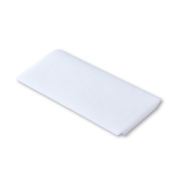 Flickstoff Baumwolle (zum Aufb.) 30x10 cm weiß