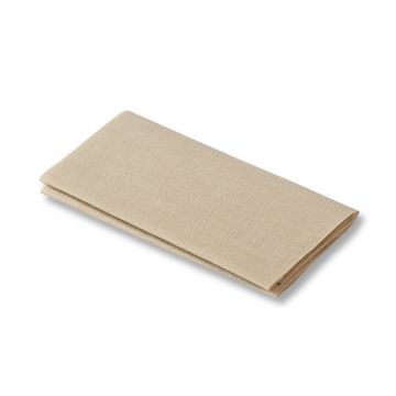 Flickstoff Baumwolle (zum Aufb.) 30x10 cm beige