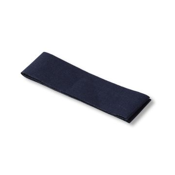 Flickstoff Baumwolle (zum Aufb.) 3,5x100 cm marine