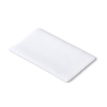 Flickstoff Polyester (zum Aufb.) 30x10 cm weiß
