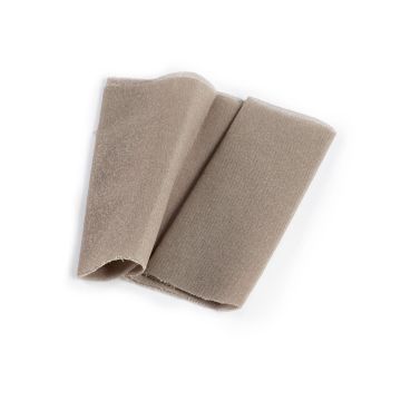 Flickstoff Polyester (zum Aufb.) 30x10 cm grau