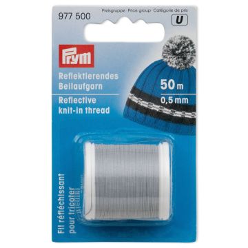 Reflektierendes Beilaufgarn 0,5 mm