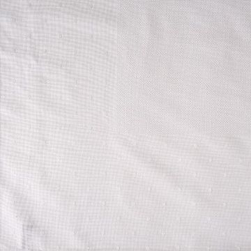 Tischdecke weiß PUNKTE 90/90 CM