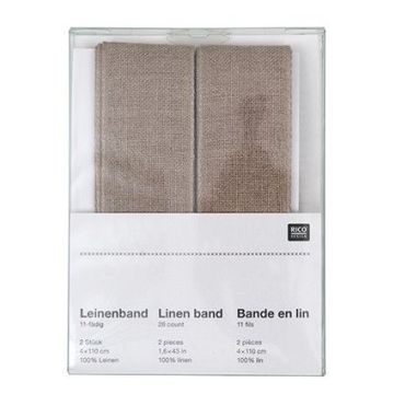 SB Leinenband ecru 4-110 CM, S-2, 11-FA