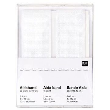 SB Aidaband weiß 4-110CM S-2