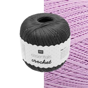 Rico Essentials Crochet Fliederlila