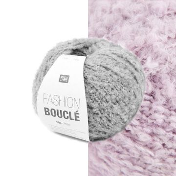 Rico Fashion Bouclé Seringe Lila