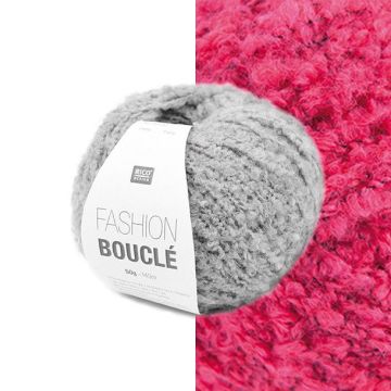 Rico Fashion Bouclé Rosé