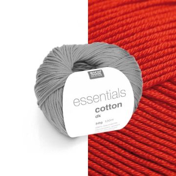 Rico Essentials Cotton (DK) Rot